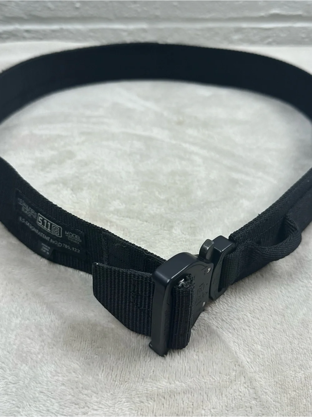 5.11 Tactical Maverick Assaulters Belt Black S 28-30 Cobra Buckle 59569